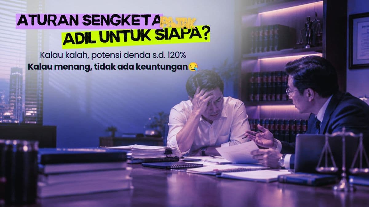 Logika Bisnis dan Ketidakadilan di Balik Aturan Sengketa Pajak